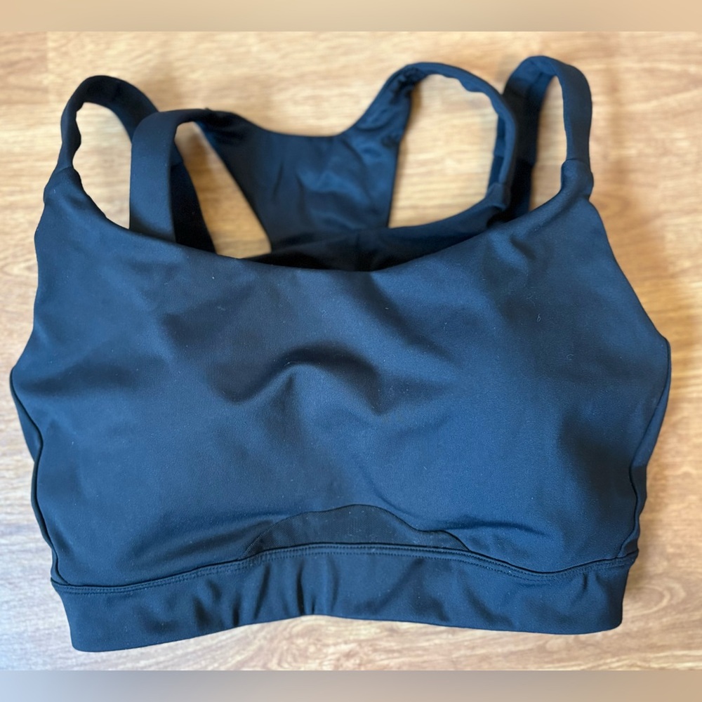 oiselle Black Sports Bra - 34D